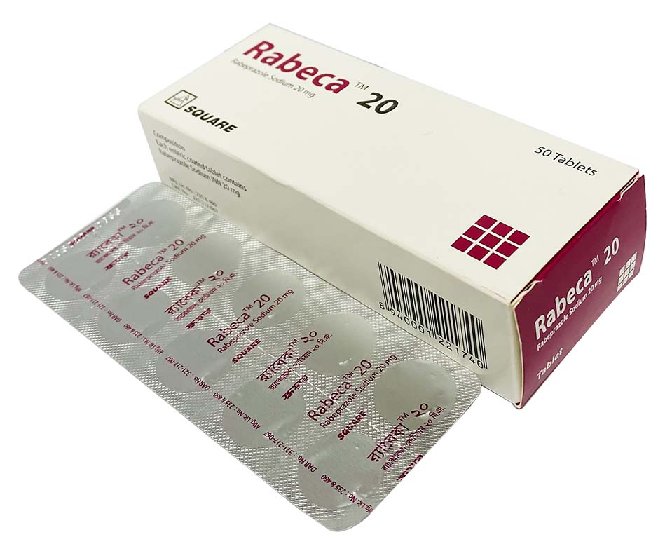 Picture of Tablet Rabeca 20 mg